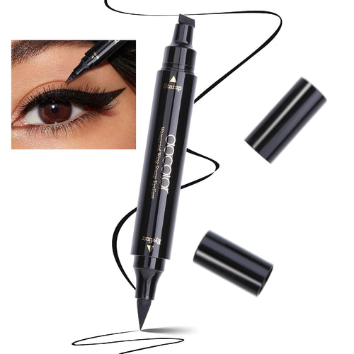 OFERTA 1+1!!! Tuș de Ochi 2 în 1 cu Ștampilă